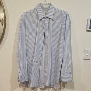 Luigi Borrelli Napoli Dress Shirt. Neck 16